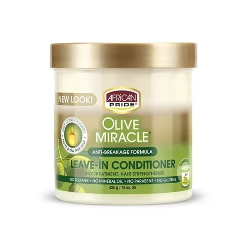 African Pride Olive Miracle Leave-in Conditioner 425g/15oz