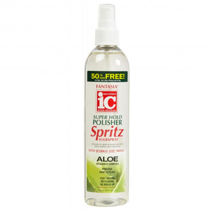 Fantasia IC Aloe Super Hold Polisher Spritz Hairspray 355ml/12oz