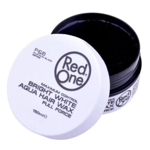 Red One Aqua Hair Wax Bright White 150 ml