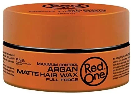 Red One Matte Hair Wax Argan 150 ml