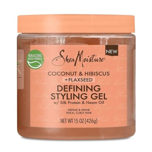 Shea Moisture Coconut&Hibiscus+Flaxseed Defining Styling Gel 15oz/426g