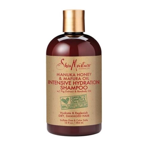 Shea Moisture Manuka Honey & Mafura Oil Intensive Hydration Shampoo 13 oz/384 mL