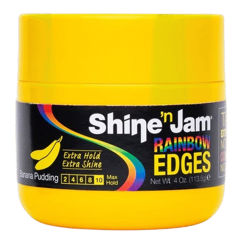 Shine 'n Jam Rainbow Edges Banana Pudding 4oz/113.5g