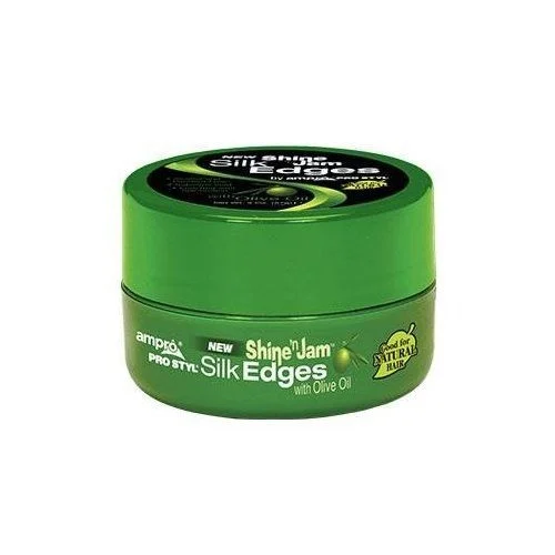 Shine 'n Jam Silk Edges Extra Firm Hold With Olive Oil 2.25oz/63g