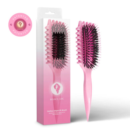 Bounce Curl Define EdgeLift Brush Pink