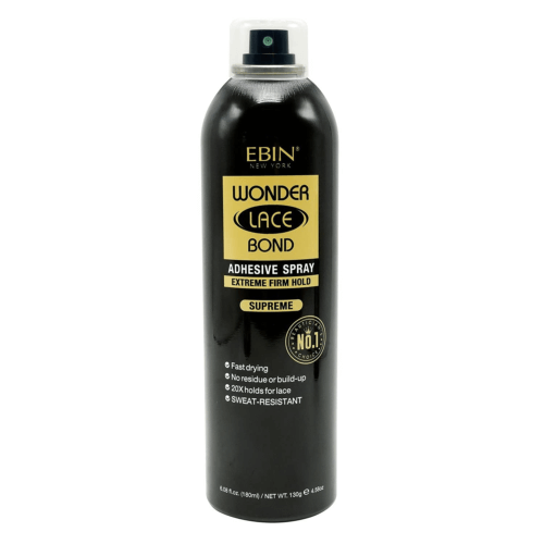 EBIN Wonder Lace Bond Adhesive Spray Extreme Firm Hold Supreme 6.08oz/180ml