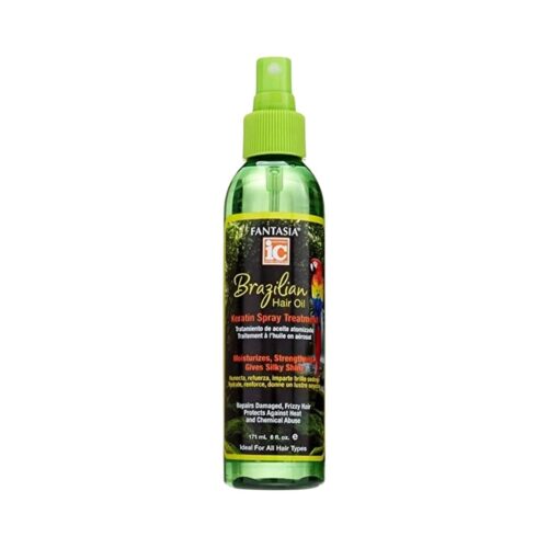 Fantasia IC Brazilian Hair Oil Keratin Spray Treatment 171ml/6oz