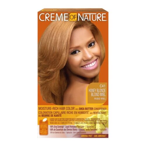 Creme of Nature Ammonia-Free Moisture-Rich Hair Color C41 Honey Blonde