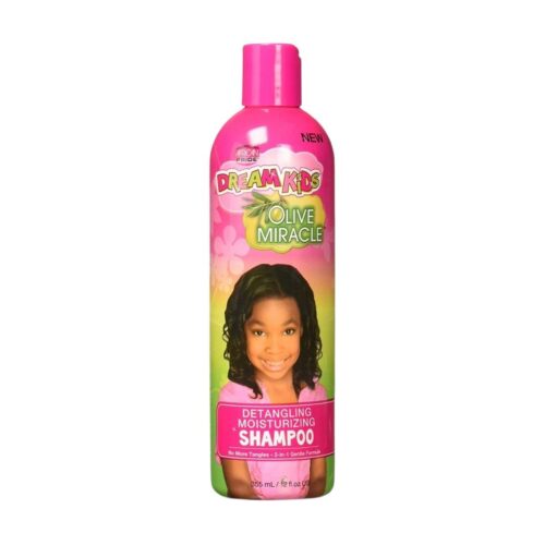African Pride Dream Kids Olive Miracle Detangling Moisturizing Shampoo 355ml/12oz