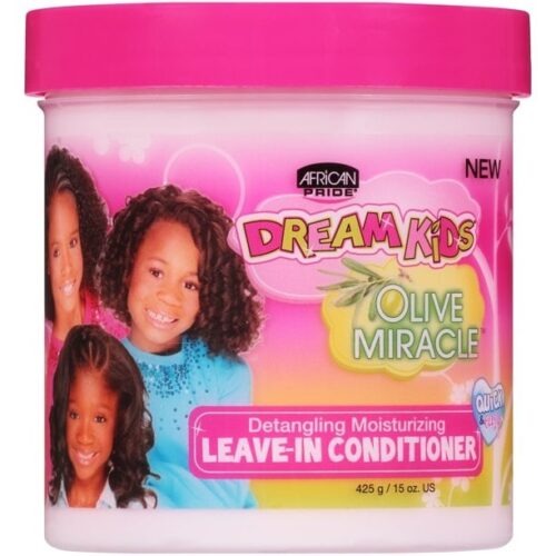 African Pride Dream Kids Olive Miracle Detangling Moisturizing Leave-in Conditioner 425g/15oz