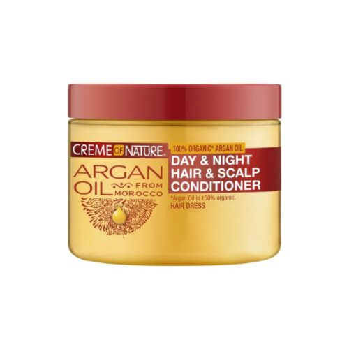 Creme Of Nature Argan Oil Day & Night Hair & Scalp Conditioner 4.7oz/135g