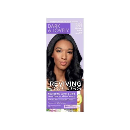 Dark & Lovely Reviving Hair Color #391 Radiant Black