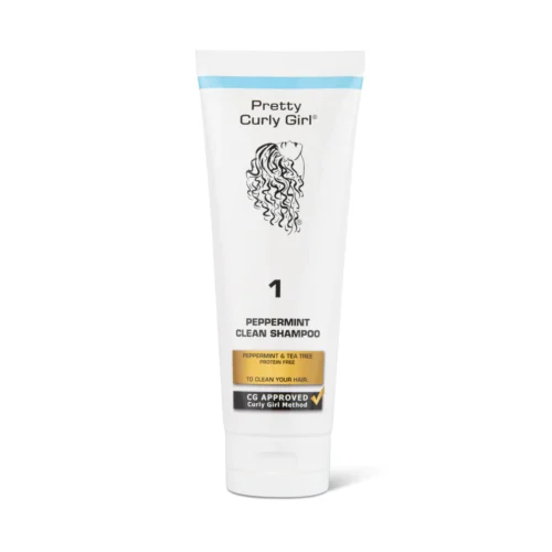 Pretty Curly Girl Peppermint Clean Shampoo (250ml/8.5oz)