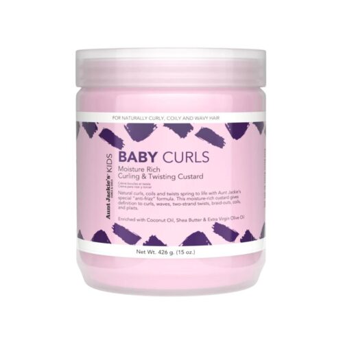 Aunt Jackie's Kids Baby Curls Moisture Rich Curling & Twisting Custard 426g/15 oz