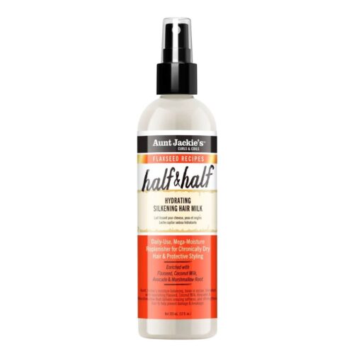 Aunt Jackie's Flaxseed Recipes Half &Half Hydrating Silkening Hair Milk 355ml/12 oz