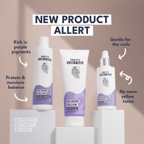 Pretty Curly Girl No More Yellow Shampoo 250ml